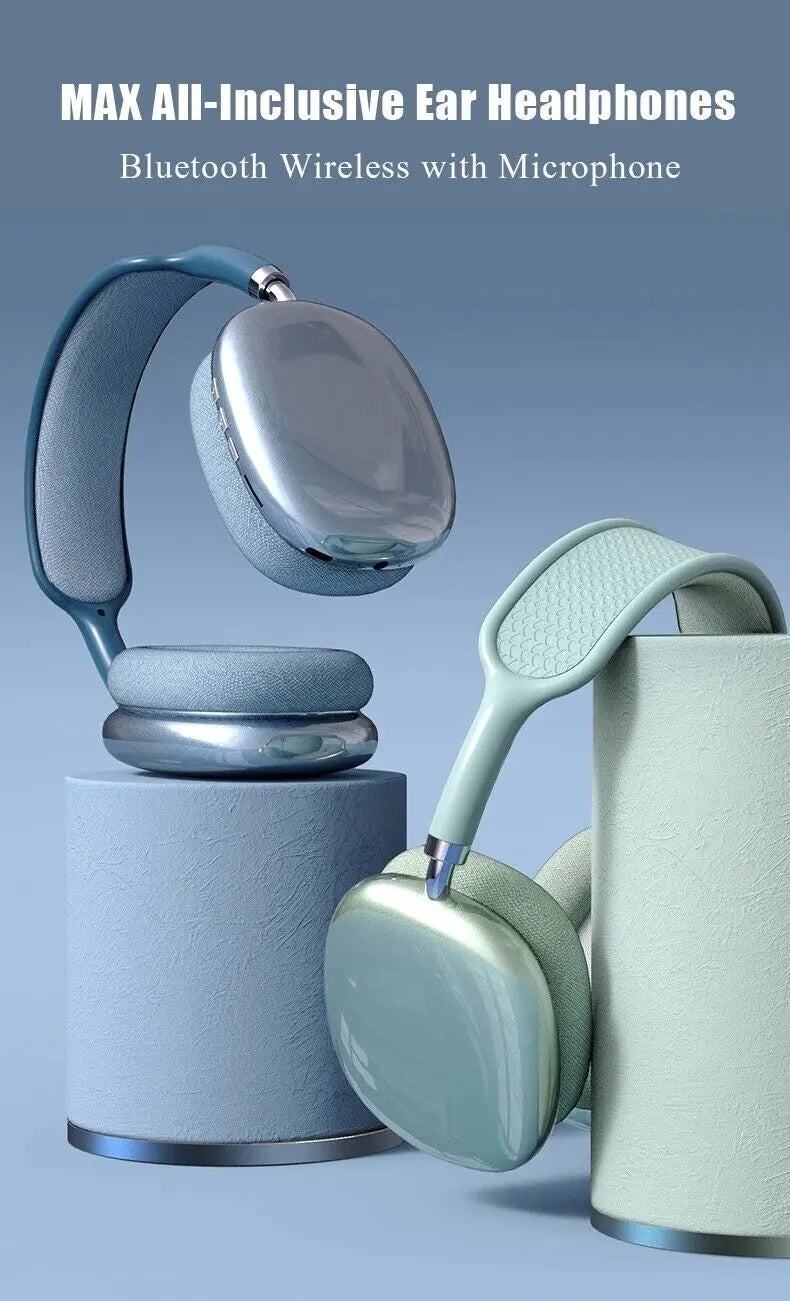 Audífonos Bluetooth Inalámbricos – Sonido Estéreo, Bajos Potentes y Micrófono Integrado