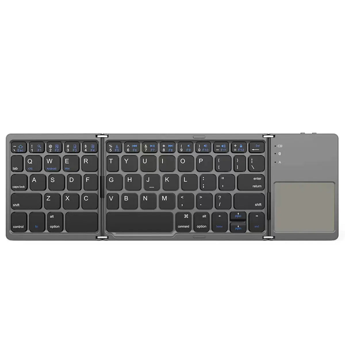 Mini Teclado Bluetooth Inalámbrico Plegable BO33 | Portátil, Compacto y Compatible con iOS, Android y PC